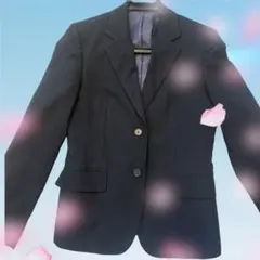 黒いストライプリクルートスーツ11号