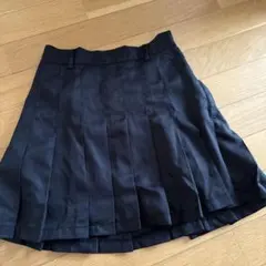 ネイビー プリーツ ミニスカートのサムネイル