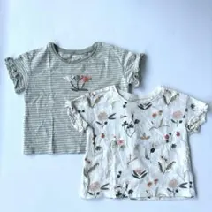 NEXT ネクスト ベビー 女の子 半袖Tシャツ 2枚セット 80のサムネイル