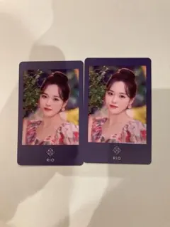 NiziU coconut fesリオ　RIO トレカ一枚