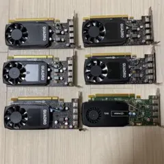 NVIDIA QUADRO P1000 4個/P600-1個 510-1個