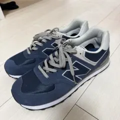 New Balance 574 スニーカー ネイビーのサムネイル