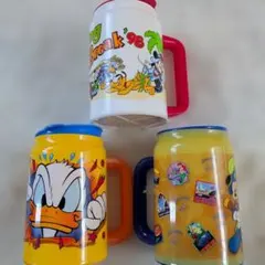 東京ディズニーランド＆シー スーベニアマグカップ3個 ヴィンテージ