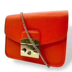 【美品】　フルラ　FURLA　メトロポリス　ショルダーバッグ　ミニバッグ