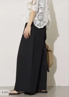 タグ付✴︎JOURNAL STANDARD✴︎コットンリネンタックワイドパンツ