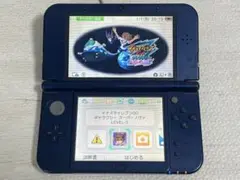 New ニンテンドー Nintendo 3DS LL メタリックブルー 本体