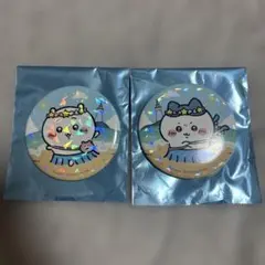 ちいかわ☆星ふるスカイツリーとひみつの島 ちいかわ ハチワレ 缶バッジセットのサムネイル