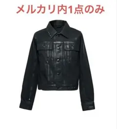 jentlouis Resin Coated Denim Jacket