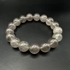 稀少】国産水晶✴︎ニニギ水晶 輝くドゥルージー入り10㎜／日本銘石 