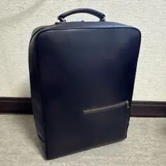 ダークブラウンレザーバックパック