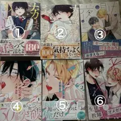 BL漫画 セット売り　バラ売りも可⭕️