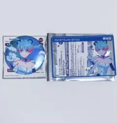 バンドリ 夢限大みゅーたいぷ 3rd LIVE 峰月律 缶バッジ 2点セット