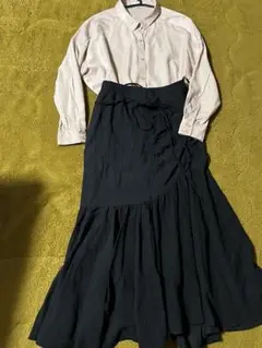 rienda マーメイドスカート シャツ コーデセット