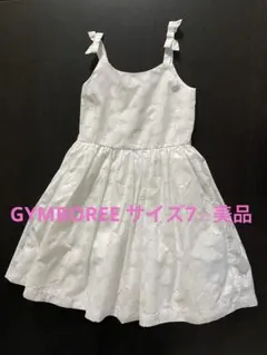 GYMBOREE ホワイトAラインワンピース