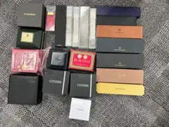 時計ケース 腕時計 空箱まとめ売り RADO CITIZEN OMEGA 22点