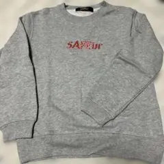 SAPEur キッズ トレーナー M グレー