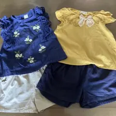 プティマイン anyFAM 女の子 夏服 110 4点セットのサムネイル