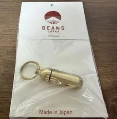 BEAMS JAPAN キーホルダー SOS capsule keychain
