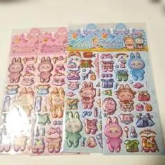 プロフ必読様専用です。ラブブ着せ替えシールセット