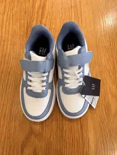 GAP キッズ スニーカー ホワイト/ブルー