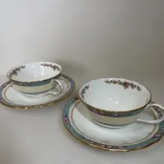 ノリタケ Noritake メゾンフルール カップ＆ソーサー 4301 花柄 - メルカリ