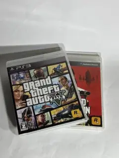PS3ソフト　グランドセフトオートV レッドデッドリデンプション　2本セット