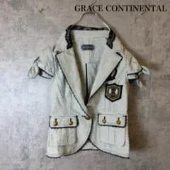 grace continental 金ボタン コットン ジャケット N3791のサムネイル