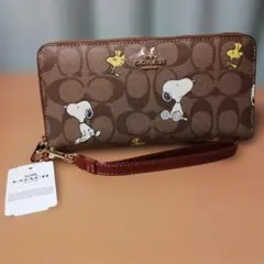 COACH スヌーピー コラボ 長財布 キーケース セット シグネチャー 新品
