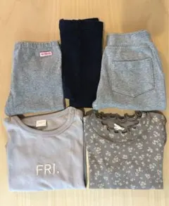 ロンT レギンス　90㎝　5点セット