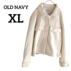 OLD NAVY 【XL】 ジャケット シャケット オフホワイト アイボリー