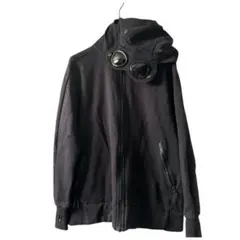 C.P. Company ゴーグル ジップパーカー ネイビー　L
