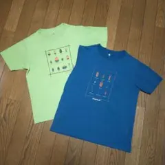 モンベル 昆虫、どんぐり Tシャツ 2枚セット 150cm