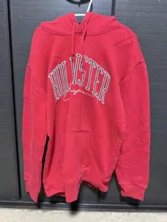 HOLLISTER （ホリスター）赤 Mサイズ パーカー　フーディーのサムネイル