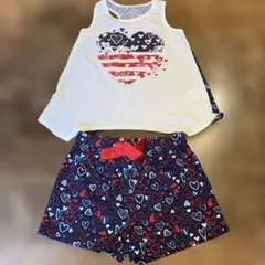Max & Olivia パジャマセット ハート柄 XL 14-16のサムネイル