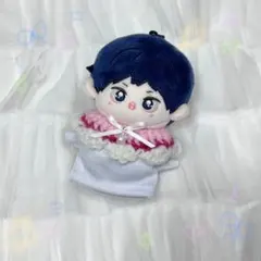 ୨୧ 推し色ケープ ぬい服 ピンク