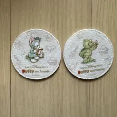 ダッフィーとフレンズ コースター 2枚セット