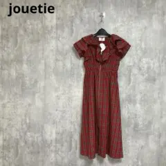 新品【jouetie】　フリルショルダーロングワンピース　フレアマキシワンピース