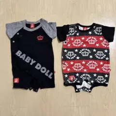 BABYDOLL ロンパース 2枚セットのサムネイル