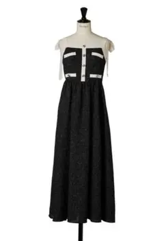 Herlipto verona tweed long dress