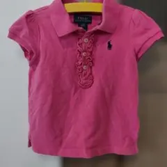 POLO RALPH LAUREN ポロラルフローレン　ポロシャツピンク　3T