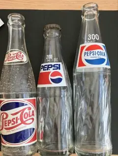 ペプシ・コーラPepsi-Cola レトロガラスボトル 300ml 2本