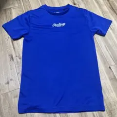140 Rawlings 青 アンダーシャツ　半袖
