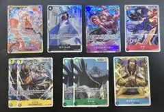 ワンピースカード まとめ売り SEC SR多数 ルフィ ロー ルッチ サボ