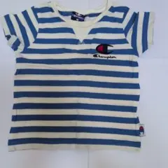 Champion ボーダーTシャツ 90cmのサムネイル