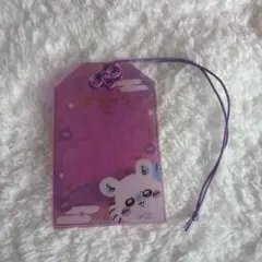 ちいかわ モモンガ お守り型トレーディングカードホルダー