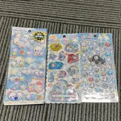 あわわちゃん　プチドロ　かおりつきウォーターシール　ピカプニシール　3枚セット