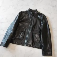 banana republic 90s レザージャケット our legacy 90s 90年代 バナナリパブリック レザー │ヴィテージ古着屋Feeet