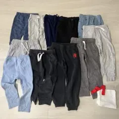 子供服 男の子 まとめ売り ズボン 11点 サイズバラバラ 成長と共に お得