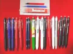 フリクションボール 17本 替芯付き 大量 おまけ セット