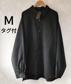 新品タグ付　CLEL クレイル　バルーン袖ルーズレギュラーカラーシャツ　Ｍ